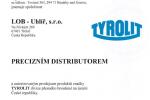 LOB-UHL - Precizn distributor Tyrolit